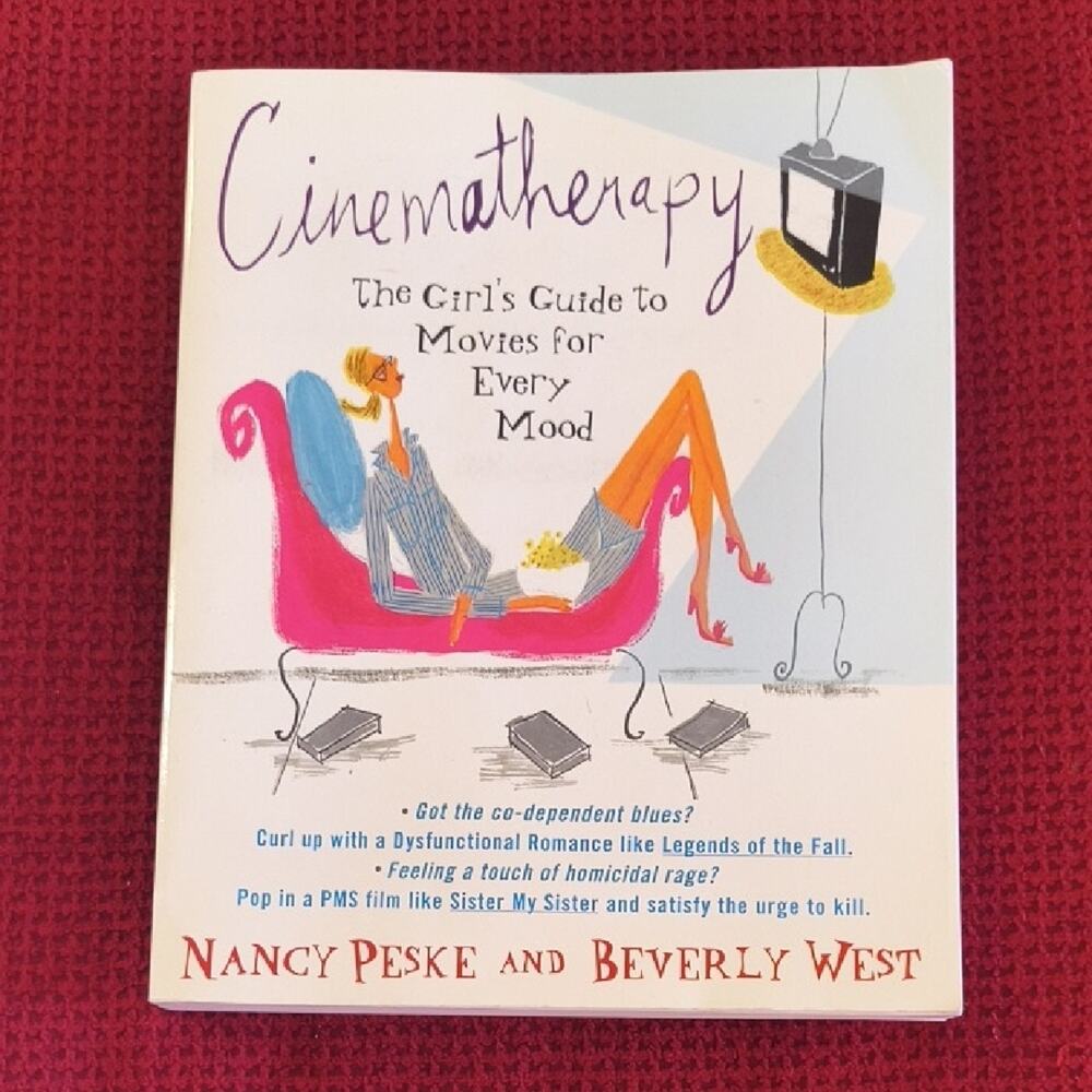 Cinematherapy Book by Nancy Peske and Beverly West, Paperback Gently Used
